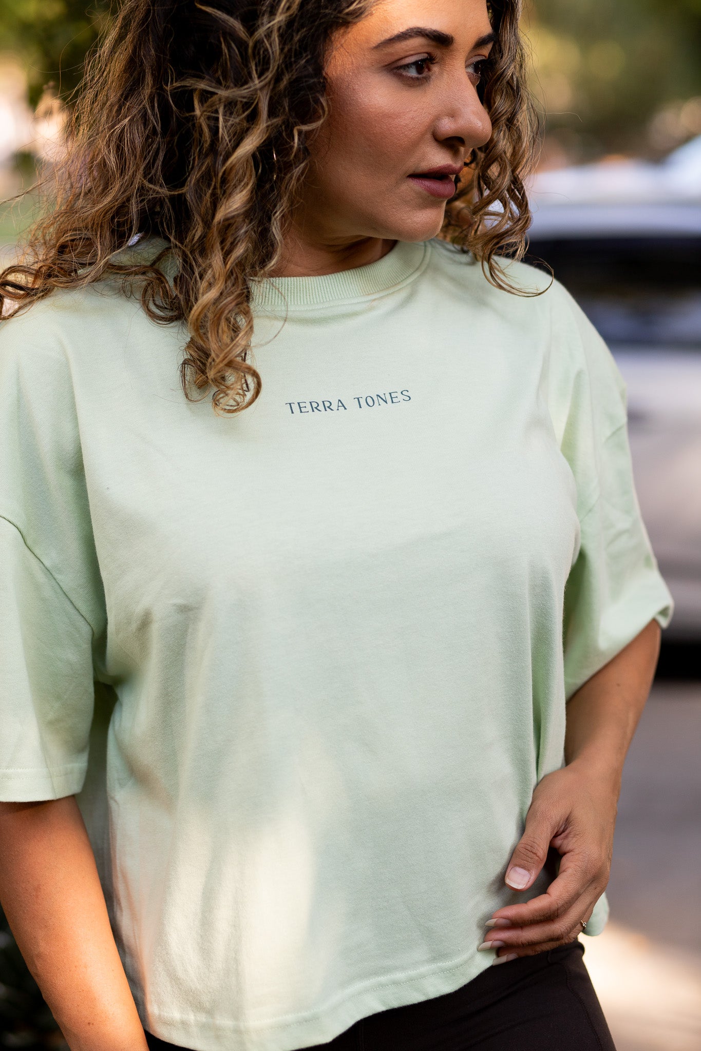 Oversized Crop Top